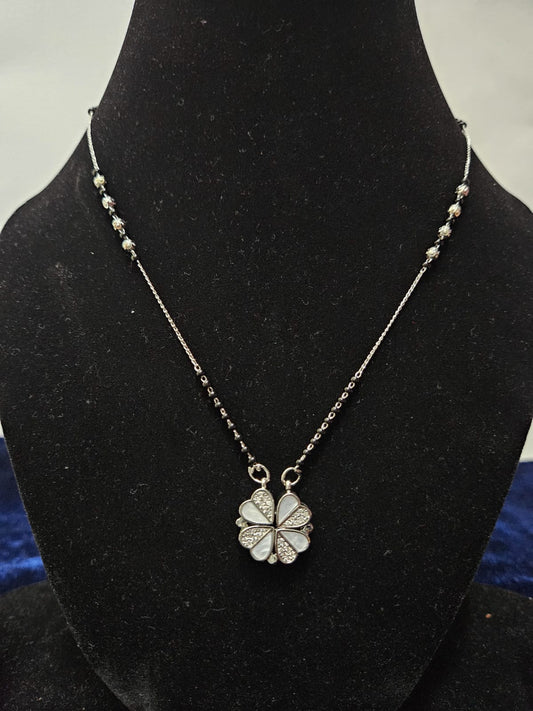 Convertible Four-Leaf Clover & Hearts Mangalsutra